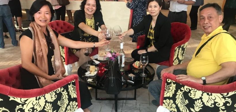 Un social de vinos mendocinos a 19.106 km de Mendoza
