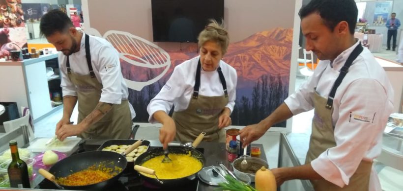 Chefs mendocinos se lucieron cocinando en Estados Unidos