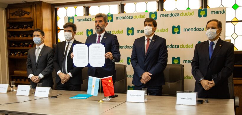 La Ciudad firmó un acuerdo bilateral con la ciudad china de Mianyang con la colaboración de promendoza