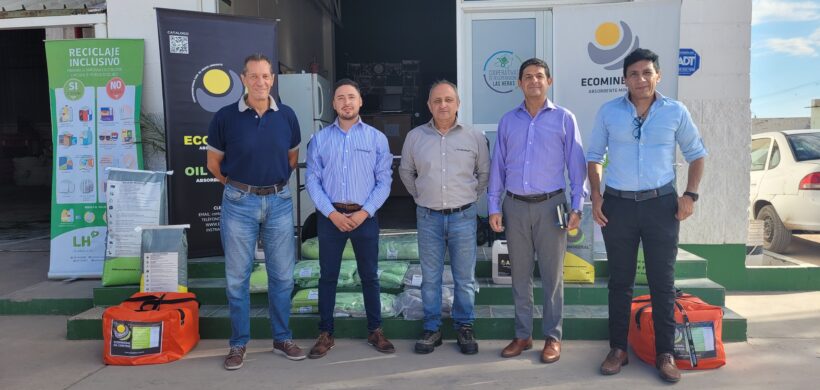 De Las Heras al mundo: quieren exportar dos novedosos absorbentes minerales y orgánicos mendocinos