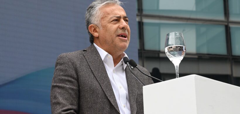 Cornejo anunció que Mendoza será sede de la feria internacional Vinexpo Explorer
